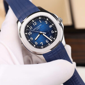 Đồng hồ Patek Philippe Aquanaut 5168 Replica 11 màu xanh dương tinh chỉnh nhà máy 42 (2)