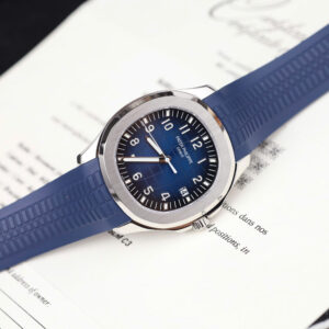 Đồng hồ Patek Philippe Aquanaut 5168 Replica 11 màu xanh dương tinh chỉnh nhà máy 42 (2)
