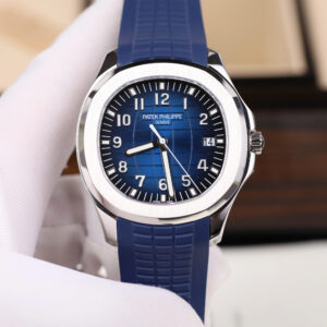 Đồng hồ Patek Philippe Aquanaut 5168 Replica 11 màu xanh dương tinh chỉnh nhà máy 42 (2)