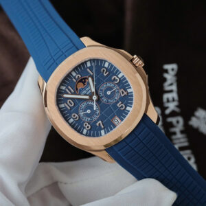 Đồng hồ Patek Philippe Aquanaut 5261R Rep 11 vỏ mặt xanh dương dây cao su 40mm (2)