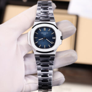 Đồng hồ Patek Philippe Aquanaut 5811 chế tác màu xanh blue tinh chỉnh full chi tiết chuẩn Auth 41mm (2)