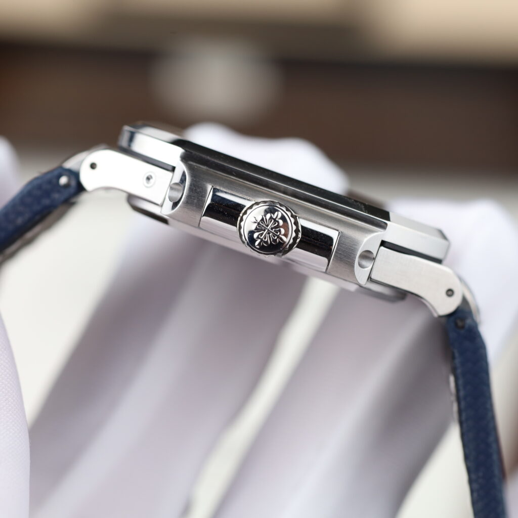 Đồng hồ Patek Philippe Cubitus 5822P Replica 11 mặt xanh dương máy calibre 240 super clone 45mm (1)