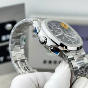 Đồng hồ Patek Philippe Replica 11 Nautilus 5990 mặt xám dây kim loại xưởng P1 40 (2)
