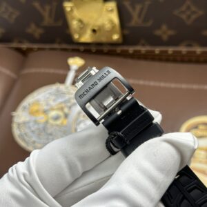 Đồng hồ Richard Mille RM055 Replica cao cấp vỏ gốm viền màu đồng xưởng ZF 49.9×42 (2)