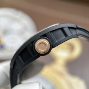 Đồng hồ Richard Mille RM055 Replica cao cấp vỏ gốm viền màu đồng xưởng ZF 49.9×42 (2)