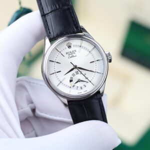 Đồng hồ Rolex Cellini 50525 Replica 11 mặt trắng máy cơ tự động Thuỵ Sỹ 39mm (2)
