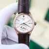 Đồng hồ Rolex Cellini 50525 Replica cao cấp mặt trắng vỏ mạ vàng hồng 39mm (2)
