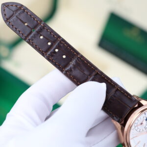 Đồng hồ Rolex Cellini 50525 Replica cao cấp mặt trắng vỏ mạ vàng hồng 39mm (2)