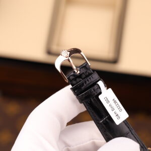 Đồng hồ Rolex Cellini Dual Time 50525 mặt đen chế tác vỏ bọc vàng thật 18K 39mm (2)