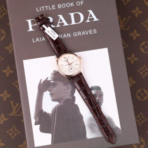 Đồng hồ Rolex Cellini Dual Time 50525 mặt trắng chế tác vỏ bọc vàng thật 18K 39mm (1)