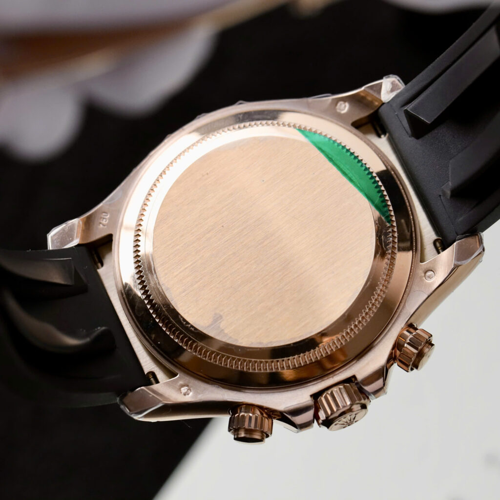 Đồng hồ Rolex Daytona Fake 1 1 mặt đen cọc số dạ quang 40mm (2)