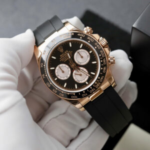 Đồng hồ Rolex Daytona Fake 1 1 mặt đen cọc số dạ quang 40mm (2)