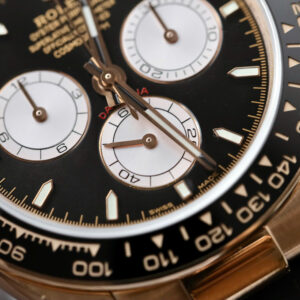 Đồng hồ Rolex Daytona Fake 1 1 mặt đen cọc số dạ quang 40mm (2)