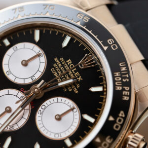 Đồng hồ Rolex Daytona Fake 1 1 mặt đen cọc số dạ quang 40mm (2)