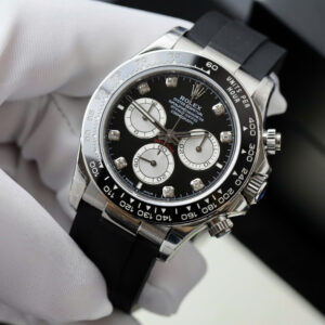 Đồng hồ Rolex Daytona Fake 11 mặt đen bộ chuyển động ETA 7750 Thụy Sỹ 40mm (2)