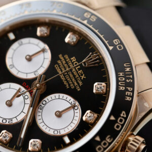 Đồng hồ Rolex Daytona Fake cao cấp mặt đen dây Oysterflex 40mm (2)