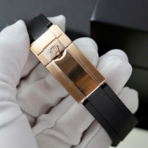 Đồng hồ Rolex Daytona Fake cao cấp mặt đen dây Oysterflex 40mm (2)