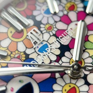 Đồng hồ Audemars Piguet 15500 Rep 11 mặt hoa hướng dương vỏ gốm trắng xưởng APS 41mm (2)