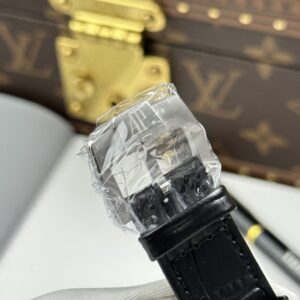 Đồng hồ Audemars Piguet Code 11.59 Replica 11 mặt xám khói dây da xưởng APS 41mm (1)