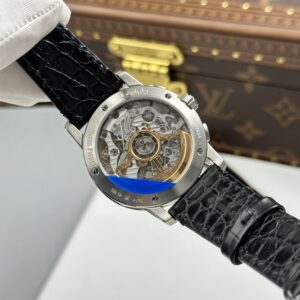 Đồng hồ Audemars Piguet Code 11.59 Replica 11 mặt xám khói dây da xưởng APS 41mm (1)