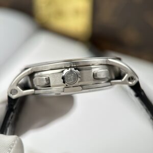 Đồng hồ Audemars Piguet Code 11.59 Replica 11 mặt xám khói dây da xưởng APS 41mm (1)