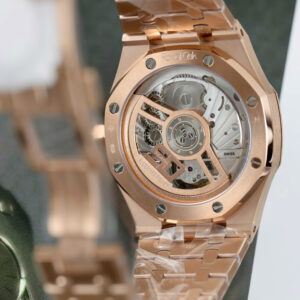 Đồng hồ Audemars Piguet Rep cao cấp Royal Oak Selfwinding Flying Tourbillon 26730OR mặt xám phun cát 41mm (2)