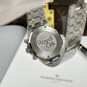 Đồng hồ Audemars Piguet Replica 11 Royal Oak 26715ST mặt xanh dương máy chronograph xưởng APS 38mm (2)
