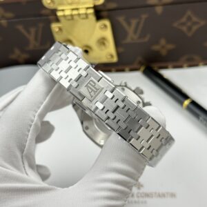 Đồng hồ Audemars Piguet Replica 11 Royal Oak 26715ST mặt xanh dương máy chronograph xưởng APS 38mm (2)