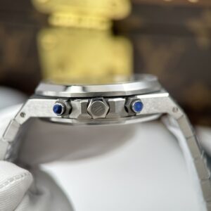 Đồng hồ Audemars Piguet Replica 11 Royal Oak 26715ST mặt xanh dương máy chronograph xưởng APS 38mm (2)