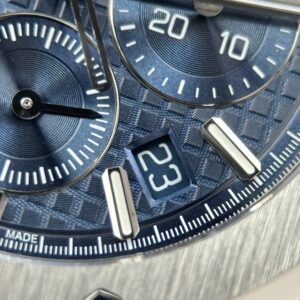 Đồng hồ Audemars Piguet Replica 11 Royal Oak 26715ST mặt xanh dương máy chronograph xưởng APS 38mm (2)