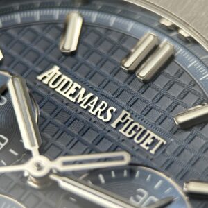 Đồng hồ Audemars Piguet Replica 11 Royal Oak 26715ST mặt xanh dương máy chronograph xưởng APS 38mm (2)