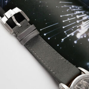 Đồng hồ Audemars Piguet Replica 11 Tourbillon Openworked 26600 dây vải màu xám 41mm (2)