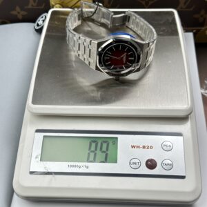 Đồng hồ Audemars Piguet Royal Oak Extra-thin Jumbo 16202 Replica 11 mặt màu đỏ đô máy cơ Thuỵ Sỹ ZF 39mm (2)