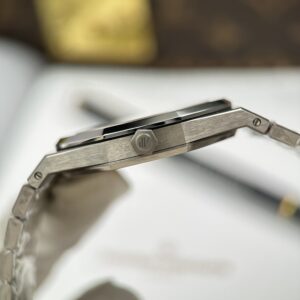 Đồng hồ Audemars Piguet Royal Oak Extra-thin Jumbo 16202 Replica 11 mặt màu đỏ đô máy cơ Thuỵ Sỹ ZF 39mm (2)