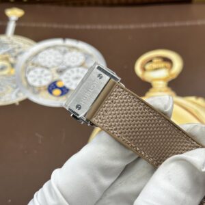 Đồng hồ Hublot Classic Fusion Rep 11 mặt nâu xám máy ETA 2892 Thuỵ Sỹ nhà máy JJZ 42mm (2)