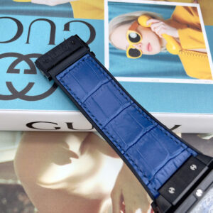 Đồng hồ Hublot Spirit Big Bang nam vỏ đen máy cơ nhật giá rẻ fake cao cấp 44mm