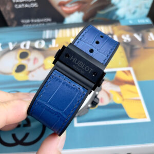 Đồng hồ Hublot Spirit Big Bang nam vỏ đen máy cơ nhật giá rẻ fake cao cấp 44mm