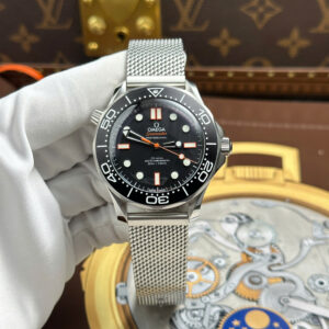Đồng hồ Omega Seamaster Diver 300M Rep 11 mặt đen máy cơ Thuỵ Sỹ nhà máy VS 42mm (2)