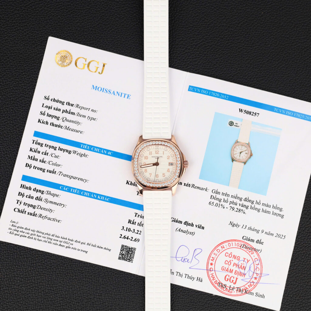 Đồng hồ Patek Philippe Aquanaut 5067 chế tác vỏ bọc vàng 18K viền đính moissanite 35 (2)