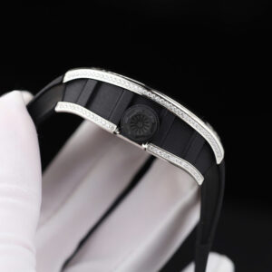 Đồng hồ Richard Mille RM59-01 Replica 11 máy tourbillon dây cao su 51x43mm (2)