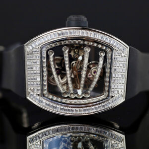 Đồng hồ Richard Mille RM59-01 Replica 11 máy tourbillon dây cao su 51x43mm (2)