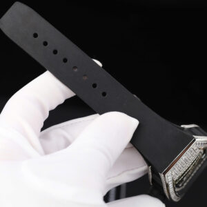 Đồng hồ Richard Mille RM59-01 Replica 11 máy tourbillon dây cao su 51x43mm (2)