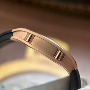 Đồng hồ Richard Mille RM67-01 Rep cao cấp vỏ mạ vàng hồng đính full moissanite 38.7×47 (2)