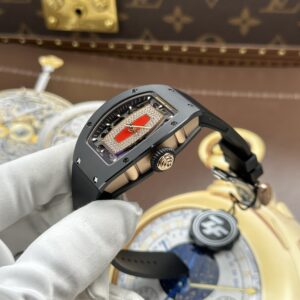 Đồng hồ Richard Mille nữ Rep 11 RM07-01 vỏ gốm đen máy cơ Thuỵ Sỹ nhà máy ZF 36mm (2)