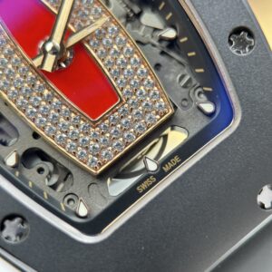 Đồng hồ Richard Mille nữ Rep 11 RM07-01 vỏ gốm đen máy cơ Thuỵ Sỹ nhà máy ZF 36mm (2)