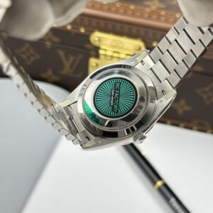 Đồng hồ Rolex Day-Date Rep cao cấp mặt xanh băng cọc số la mã máy calibre 3255 xưởng RC 40mm (2)
