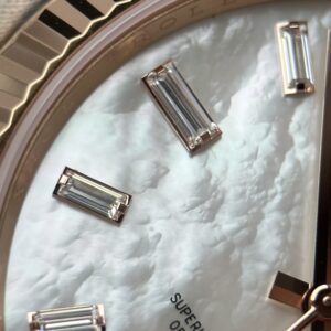 Đồng hồ Rolex Day-Date Replica 11 mặt MOP vỏ mạ vàng hồng máy calibre 3255 xưởng RC 40mm (2)