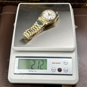 Đồng hồ Rolex Day-Date Replica 11 mặt số màu trắng trọng lượng nặng 212 gram nhà máy RC 40mm (2)
