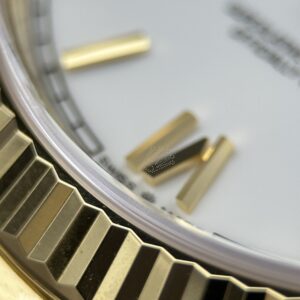 Đồng hồ Rolex Day-Date Replica 11 mặt số màu trắng trọng lượng nặng 212 gram nhà máy RC 40mm (2)