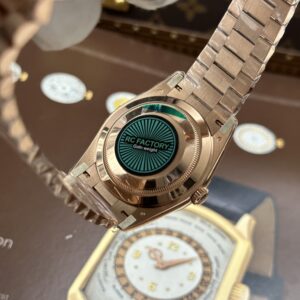 Đồng hồ Rolex Day-Date Replica 11 mặt trắng trọng lượng nặng 212 gram nhà máy RC 40mm (3)